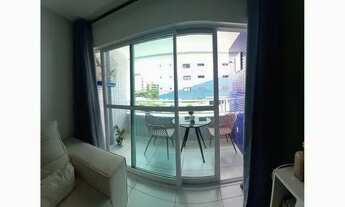 Imagem 4: Apartamento mobiliado de 3 quartos, 1 suíte, para alugar no Cabo Branco - Joao Pessoa - PB