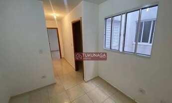 Imagem 2: Apartamento com 2 dormitórios para alugar, 40 m² por R$ 1.235,00/mês - Vila Sirena - Guaru