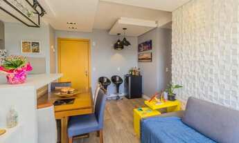 Imagem 2: Apartamento semi mobiliado, 2 dormitórios, 1 suíte e 1 vaga de garagem coberta n