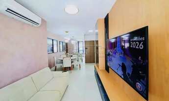 Imagem 7: Apartamento mobiliado de 82m² com 02 suítes para a locação - Jardim Olhos D`Água