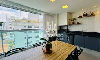 Imagem 6: Apartamento de 107 m² com 2 suítes, mobiliado, no Pompeia (Santos) venda com financiament