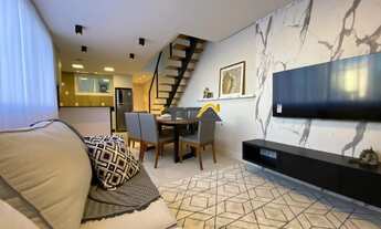 Imagem: Cobertura na praia grande a poucos metros