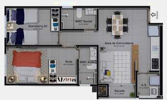 Imagem 4: Lançamento! Apartamentos em Braço do Norte!