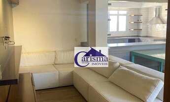 Imagem 4: Apartamento com 3 suítes, para alugar, 135 m² por R$ 4.500/mês - Vila Guiomar - Santo Andr