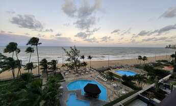 Imagem 7: Flat 1 quarto com Terraço vista para o mar no goldem Beach