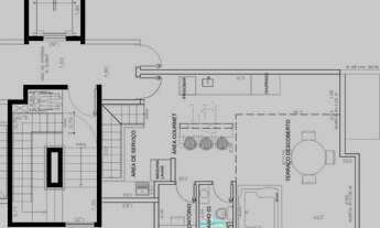 Imagem 3: Cobertura à venda, 100 m² por R$ 430.000,00 - Parque das Nações - Santo André/SP