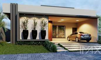 Imagem 2: Casa com 3 dormitórios à venda, 162 m² por R$ 980.000 - Condomínio Leonardo da Vinci - Fo