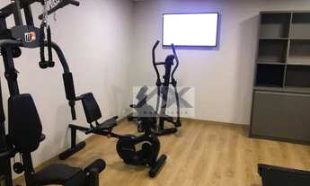 Imagem 2: Apartamento com 1 dormitório para alugar, 52 m² por R$ 2.558,76/mês - Residencial Cassis