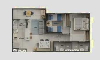 Imagem 6: Vendo APT 2 e 3 quartos com suítes