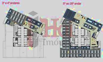 Imagem 4: Locação de laje, andar inteiro, Parque da Cidade,Torre Jequitibá, Chácara Santo Antonio