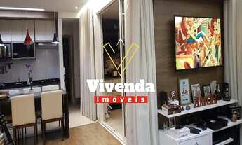 Imagem 2: Lindo Apto em Alphaville, sendo 2 dorm, móveis planejados em todos os ambientes, sala este