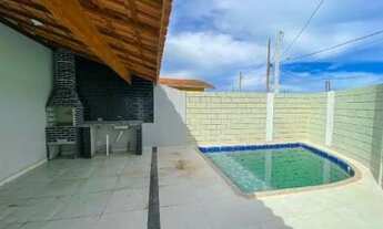 Imagem: Casa nova com piscina e 2 quartos em Itanhaém/SP