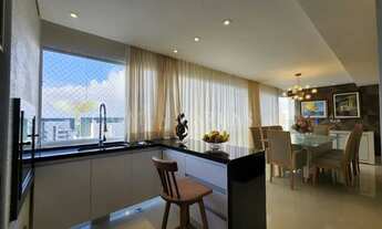 Imagem 8: Apartamento andar alto, com 3 suítes em 134m² com 2 vagas de garagem em Patamares