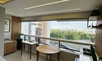 Imagem 6: Apto no Cocó, 127m2 de área, projetado e decorado, 3 suítes, dependência completa, 2 vagas