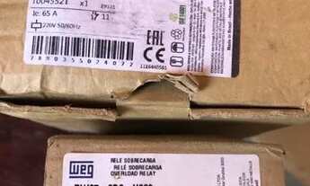 Imagem: Contactor WEG 65A com Relé de sobrecarga