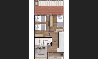 Imagem 2: P-Residencial Reserva dos Biguás - 3 Quartos com 1 suíte e 2 vagas de garagem