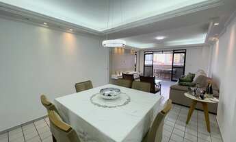 Imagem 2: Apartamento amplo e com móveis à venda com 4 quartos, 123m2 em Manaíra - João Pessoa/PB