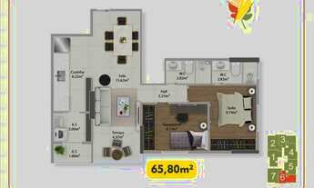 Imagem 2: PRAIA GRANDE - Apartamento Padrão - GUILHERMINA