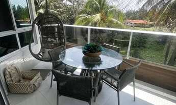 Imagem 2: Apartamento pé na areia. Vista definitiva lateral para o mar à venda. Ponta de Campina