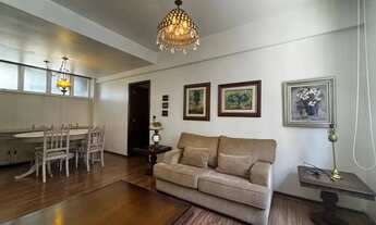 Imagem 2: 3 quartos 1 suíte -3 BANHEIROS- MOBILIADO-ENORME 126m2-Dep.de empregada-Centro - Florianóp