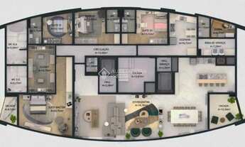 Imagem 6: Apartamento 04 suítes, um por andar, bairro Bela Vista