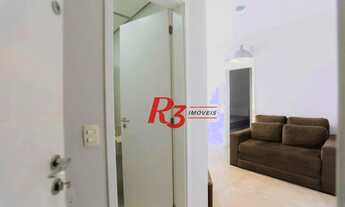 Imagem 2: Apartamento com 1 dormitório à venda, 49 m² por R$ 690.000,00 - Boqueirão - Santos/SP