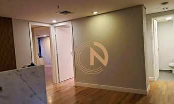 Imagem 7: Sala no Itaim Bibi, recém reformada com 144m², 03 vagas de garagem e muito iluminada