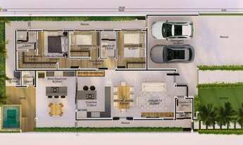 Imagem 2: Casa com 3 dormitórios - Gran Ville São Vênancio - Itupeva/SP