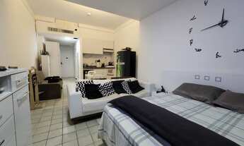 Imagem 3: Flat 1 quarto com Terraço vista para o mar no goldem Beach