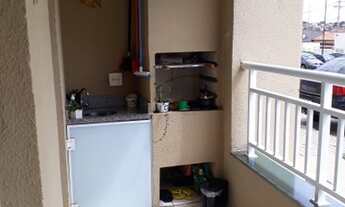 Imagem 7: Apartamento para aluguel tem 58 metros quadrados com 2 quartos Churrasqueira na sacada