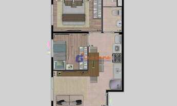 Imagem 2: Apartamento com 2 dormitórios à venda, 35 m² por R$ 212.500,00 - Pirituba - São Paulo/SP