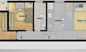 Imagem: Apartamento à venda, 50 m² por R$ 381.000,00