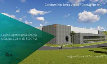 Imagem: Galpão com docas em Contagem