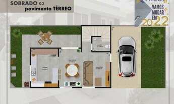 Imagem 6: Sobrado à venda, 102 m² por R$ 449.950,00 - Bairro Alto - Curitiba/PR