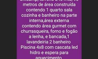 Imagem 6: Chacara Chácara com venda por R$280.000