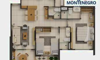 Imagem 6: Apartamento para venda 66 m2 com 3 quartos no bairro Aldeota - Fortaleza - Ceará