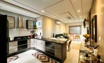 Imagem 2: Casa de condomínio para venda tem 120 metros quadrados com 3 quartos em Maracanã I - Santa