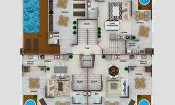 Imagem 9: Cobertura à Venda em Bombinhas/SC no Residencial Nassau na Praia de Canto Grande com 3 Suí