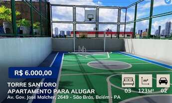 Imagem 5: Apartamento para aluguel possui 123 metros quadrados com 3 quartos em São Brás - Belém - P