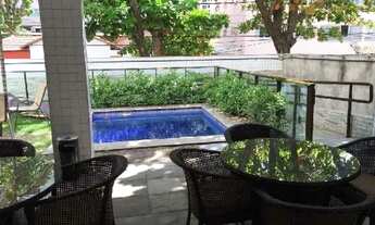 Imagem 2: 50m da praia!! Alugo exc apartamento 3qts 2sts 2 vagas. Nascente. Armários. Vista mar