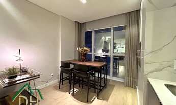 Imagem 4: Apartamento mobiliado, equipado e decorado no Saguaçu, com 3 suítes, 2 vagas e andar alto