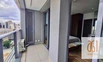 Imagem 6: Apartamento com 1 dormitório para alugar, 30 m² por R$ 4.400 ao mês, mais encargos - Pinhe