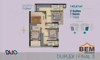 Imagem 4: Apartamento com 2 dormitórios à venda, 143 m² por R$ 1.320.929,00 - Balneário Santa Clara