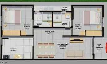 Imagem 4: Casas proximo a UNEX - 2/4 uma suíte c closet - Localização Privilegiada