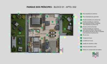 Imagem 6: Parque Dos Príncipes, 2 Quartos Distribuído Em 41M² E 1 Vaga De Garagem Em Mussurunga. VPM