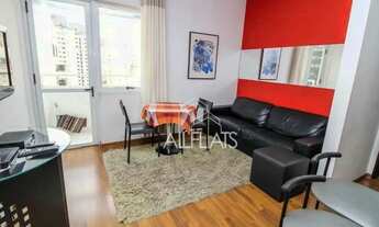 Imagem 3: Flat com 1 dormitório, 40 m² - venda por R$ 691.500,00 ou aluguel por R$ 5.500,00/mês - Ja