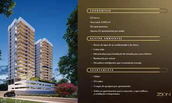 Imagem 2: 14 - ED. ZION, 100% NASCENTE, 4 SUÍTES, OBRAS ACELERADAS, EXCELENTE LOCALIZAÇÃO - 14 1HCT2