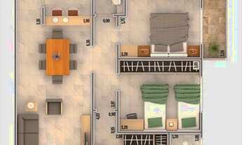 Imagem 4: APARTAMENTO CAIÇARA - PRAIA GRANDE SP