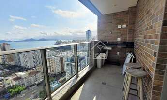 Imagem 3: Apartamento com vista mar, 2 dormitórios, 2 vagas e lazer em Santos