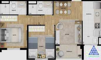 Imagem 4: Apartamento 49m² Jardim São Paulo Venda R$ 535.000,00